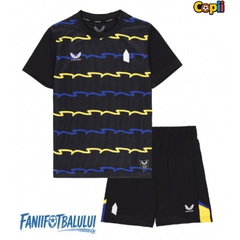 Everton Echipament de Fotbal Replică 2025-26 Copii Treilea (+ Șorturi)